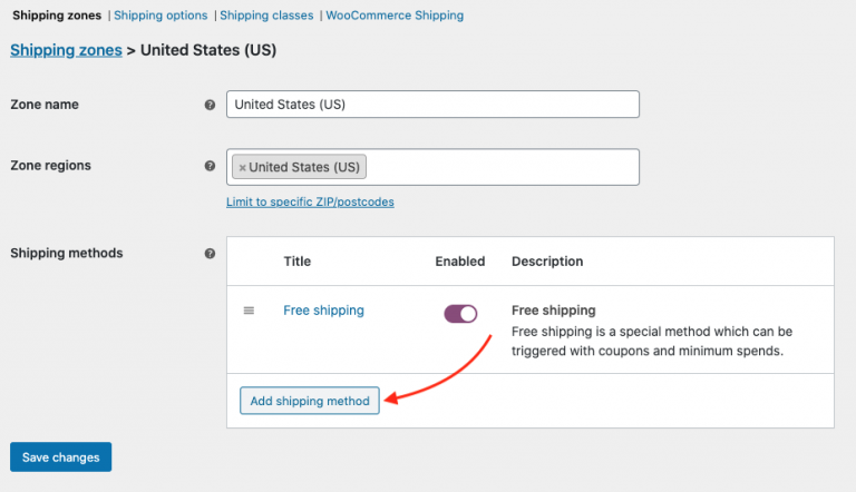 Setup WooCommerce Shipping