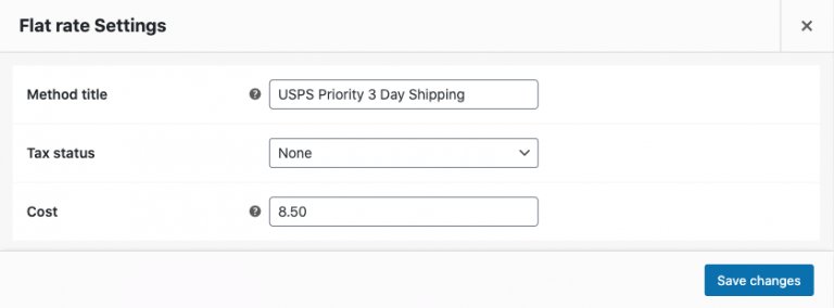 Setup WooCommerce Shipping